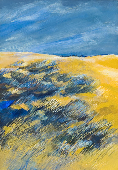 Acrylique sur Toile, 100x70 cm.