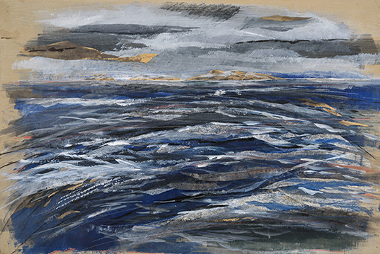 Mικτή τεχνική σε Xαρτί, 83x123εκ.